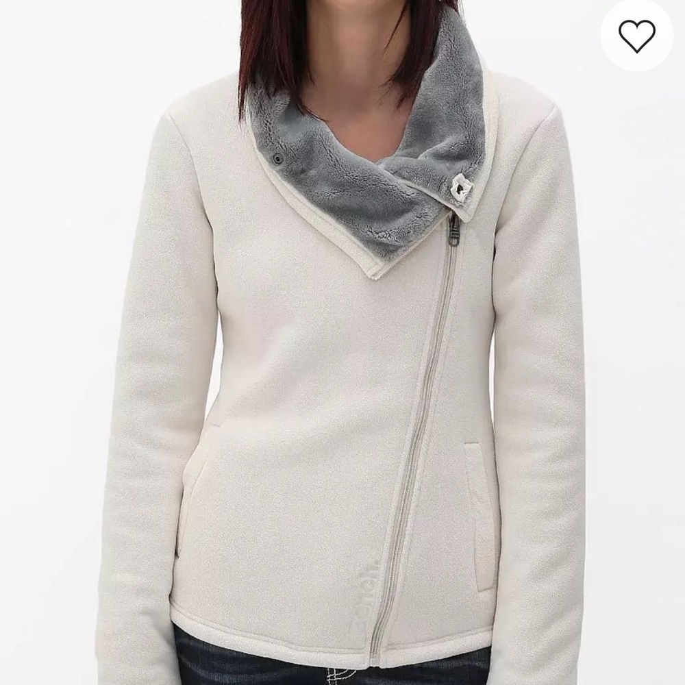 Bench Cushty Jacket Fleece Asymmetrical Zip Fleece Jacket Small